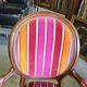 Pair of armchairs louis philippe medaillon walnut of the xix th century