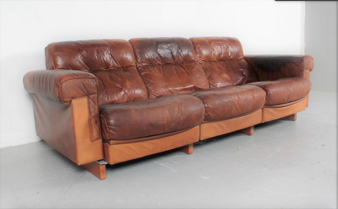 Canapé DSP2 par Robert Haussmann pour de Sede 1970