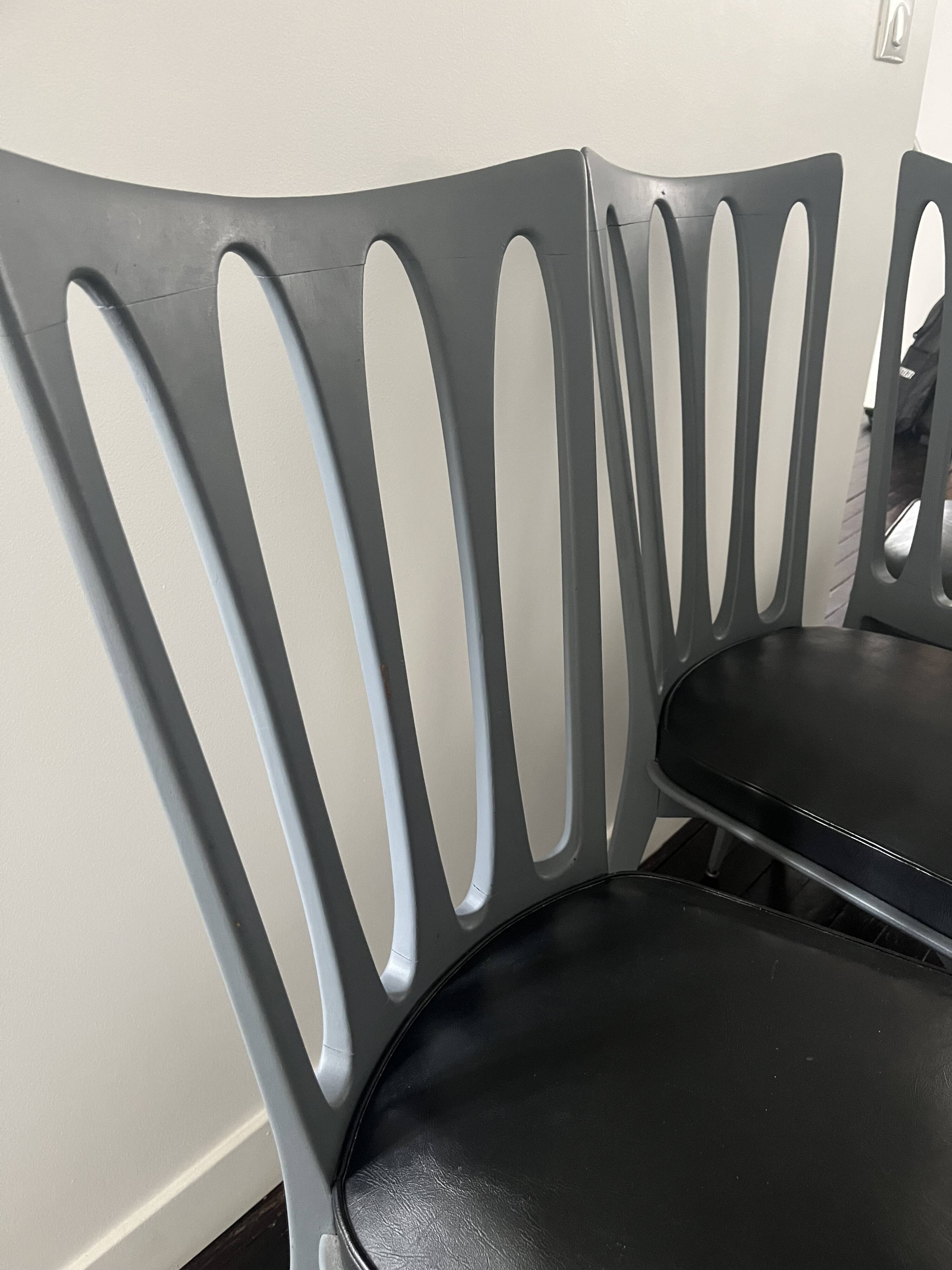 6 chairs from the 1950s