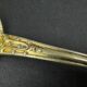 12 dessert spoons in vermeil, Minerva 19th century, blackened pear tree box