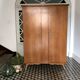 Vintage wooden wardrobe
