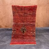 Moroccan rug Boujad red - 224 x 125 cm