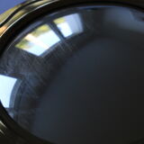 Goardere brass witch mirror 32cm