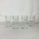 4 Baccarat wine glasses Chanel model engraving 3458