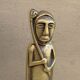 Pare feu design Anton Prinner, chamans en bronze, 1950