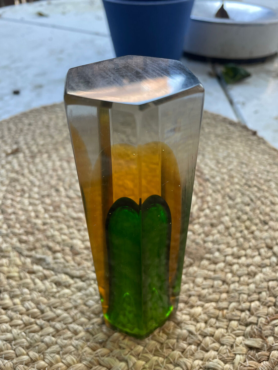 Soliflore vase in Murano glass paste