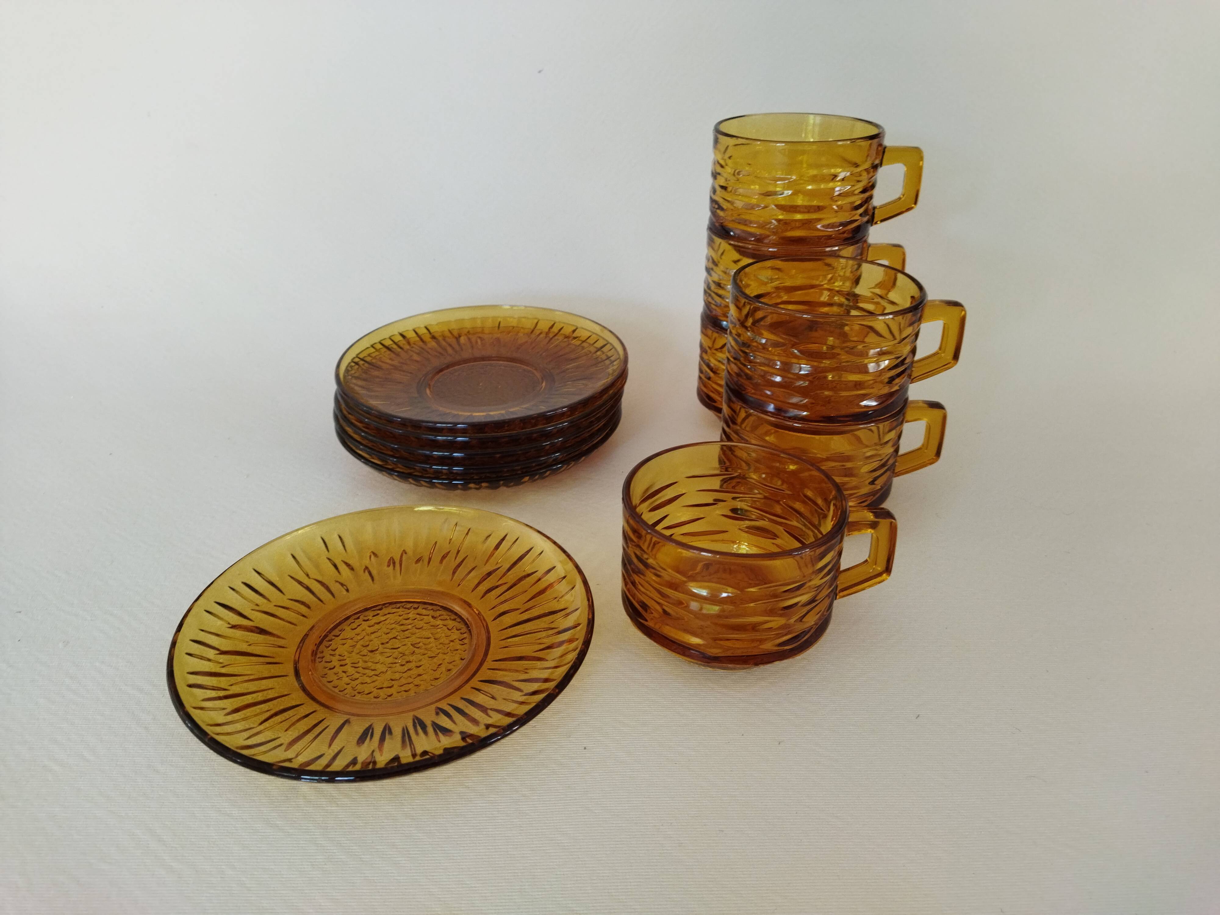 Coffee cups Vereco "Sunflower"