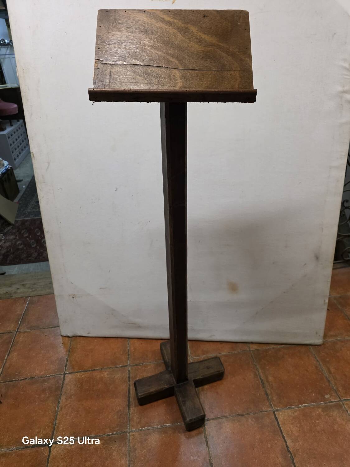 Lectern, antique conference desk