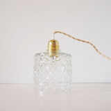 Suspension ballad molded glass globe