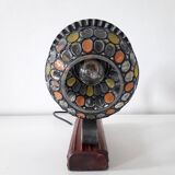 Retro wall light - Globe colored cloisonné glasses. - 1950-60