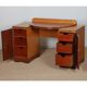 Wooden dressing table/desk, English work from the 1930s.