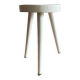 Vintage wooden tripod stool