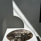 Dish in petrified wood