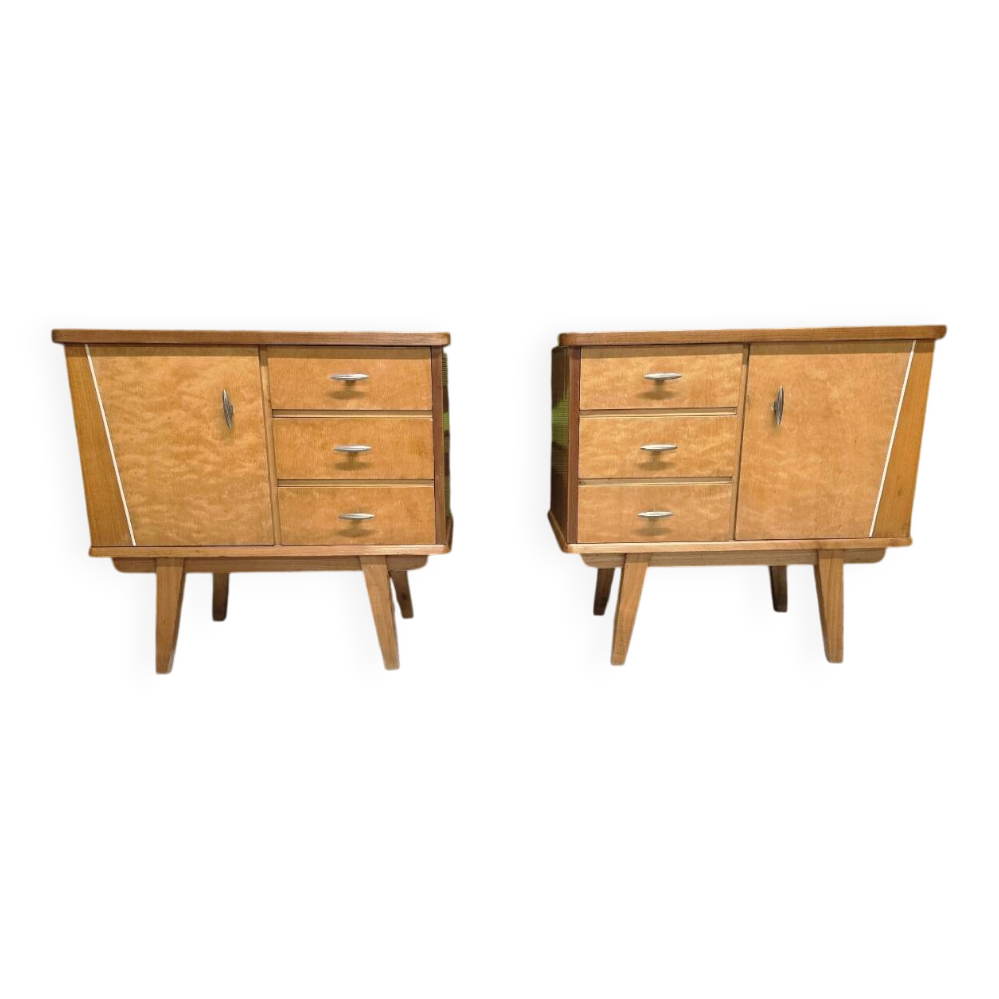 1960 vintage bedside table.