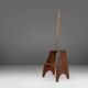 Industrial Wooden Stepladder, France ca. 1900