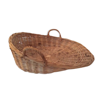 Old wicker basket