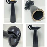 High candle holder pique ceramic candle design vintage arts ceram