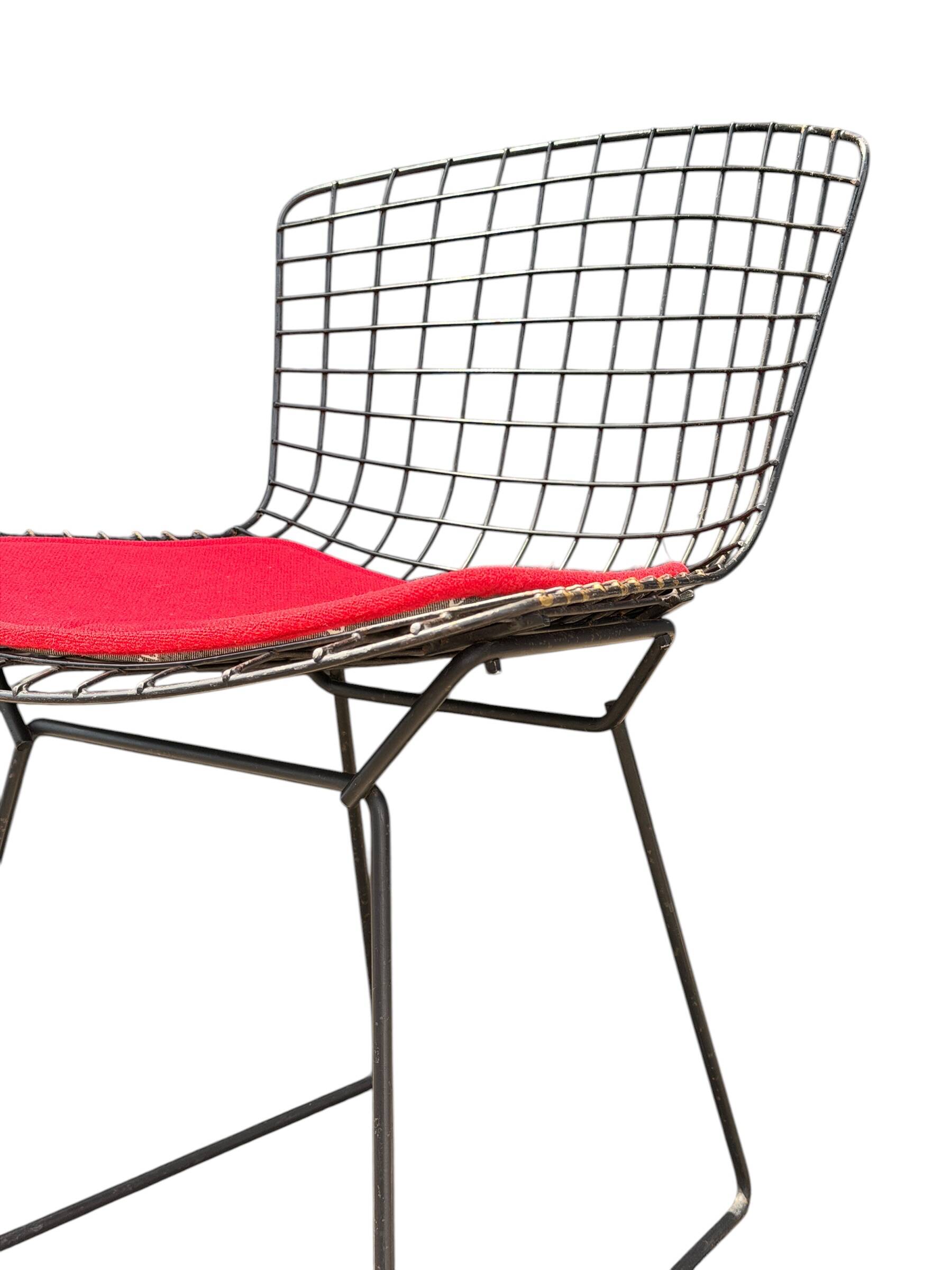 Pair of Harry Bertoia Chairs for Knoll (Vintage Design, Steel)