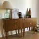 Pair of vintage bedside tables scandinavian style