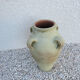 Terracotta potiche with 60s handles