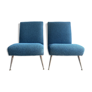 Paire de chauffeuses - bleues