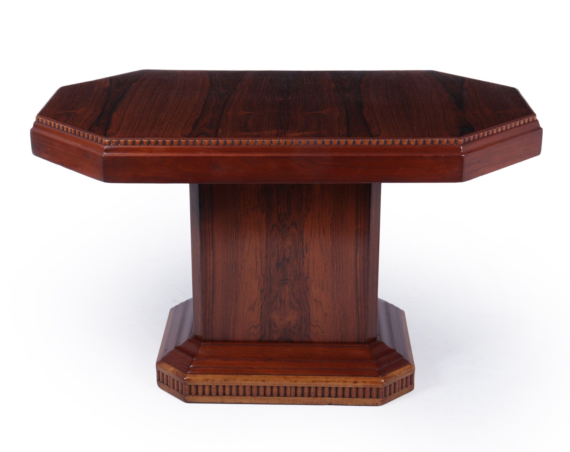 French Art deco rosewood coffee table c 1920