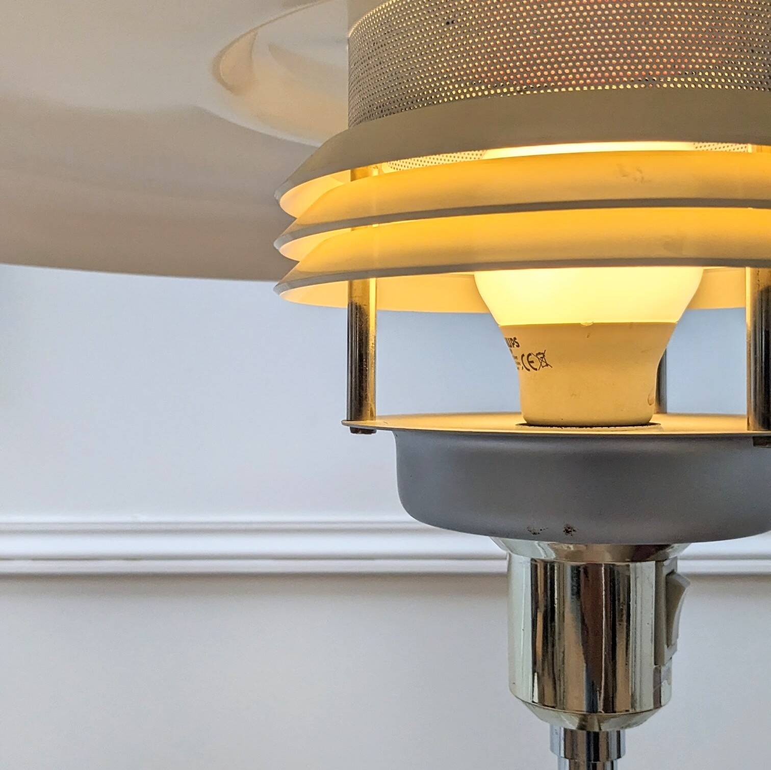 Industrial style floor lamp