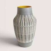 West German Mid-Century Modern Stoneware Vase by Bay Keramik, 1950s