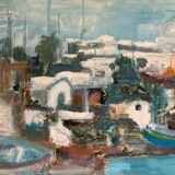 Village by the water