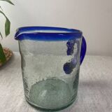 Bubble glass carafe