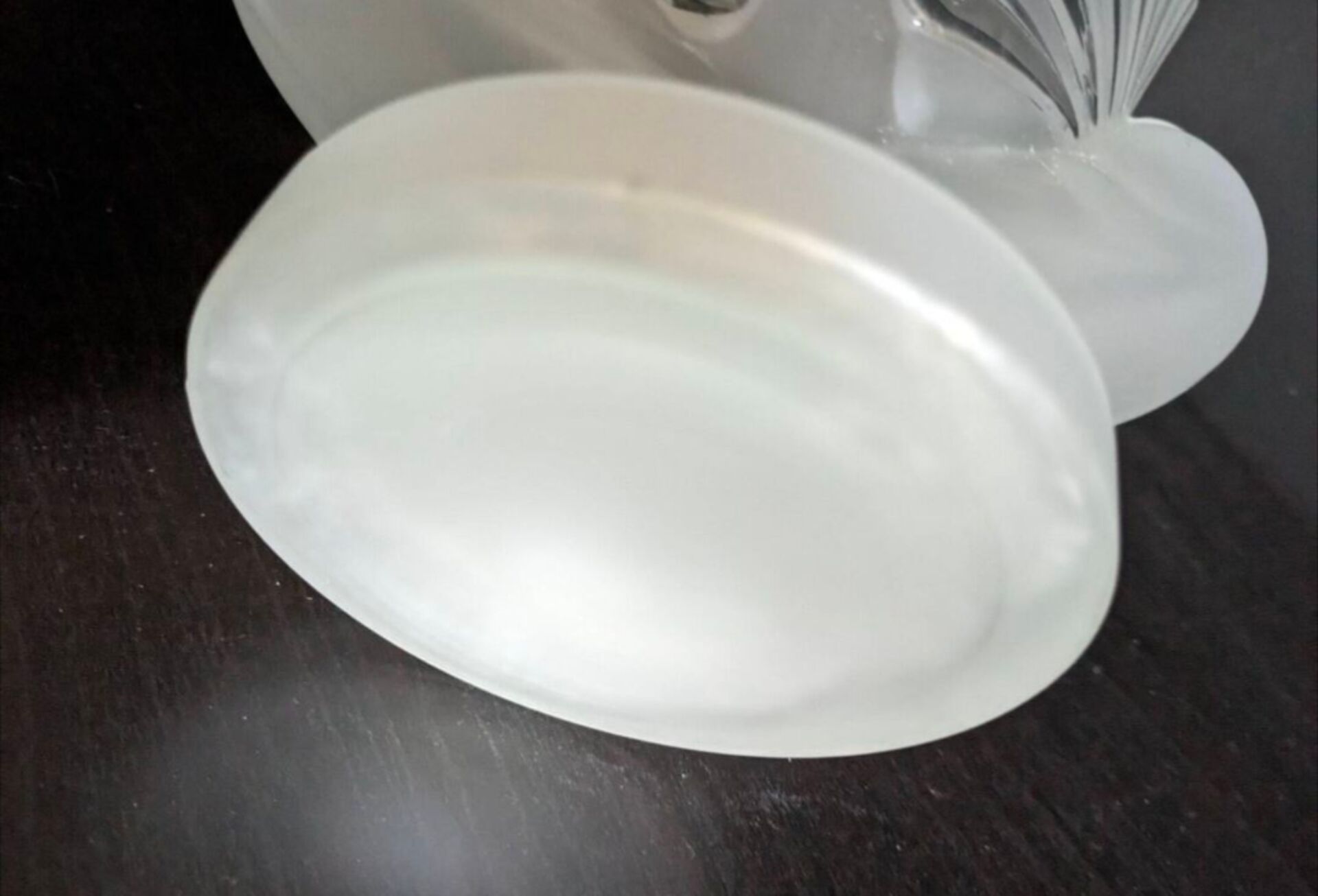 Vase aux ''colombes'' opalescent Art Déco