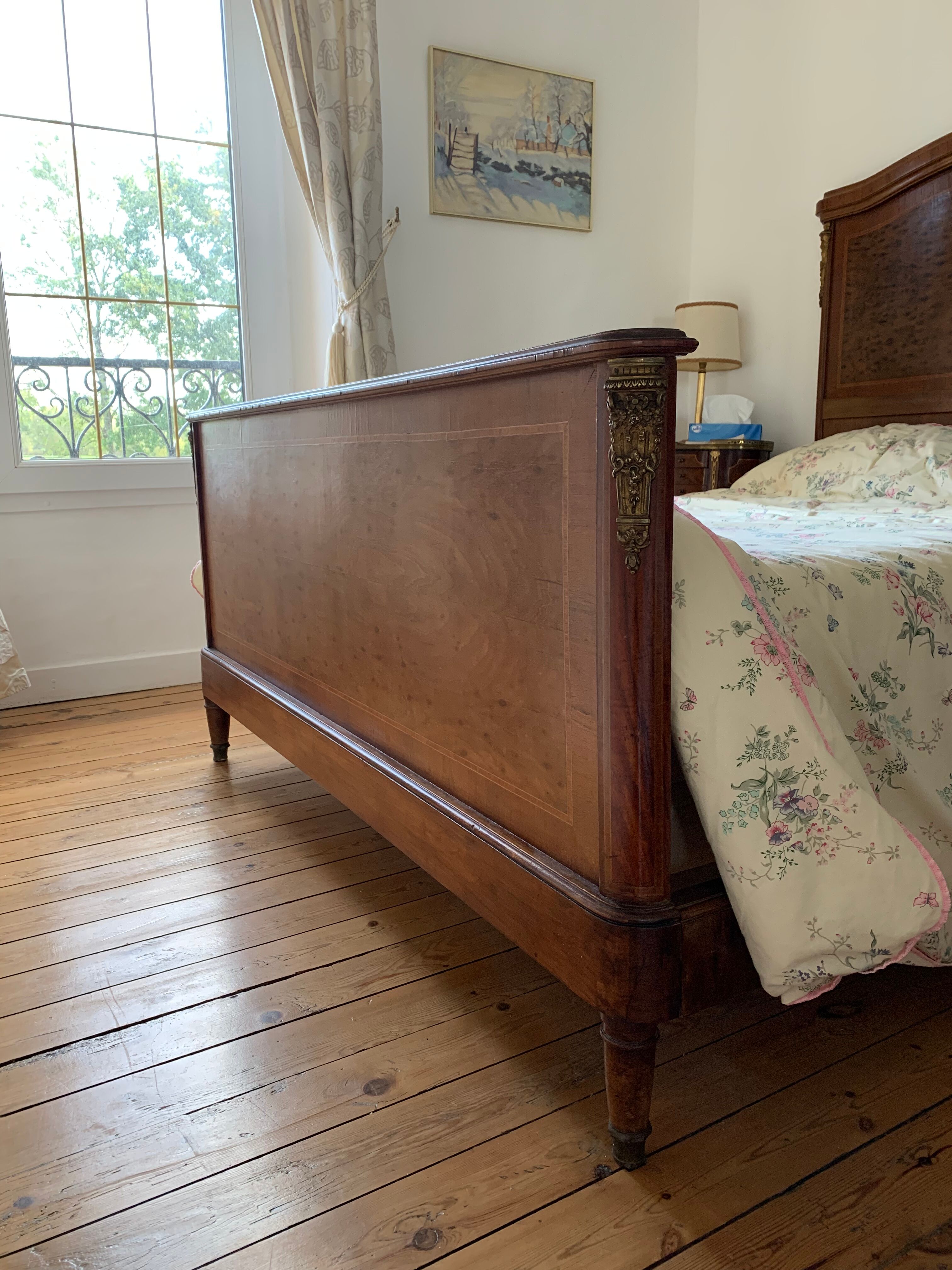 Louis XVI style double bed