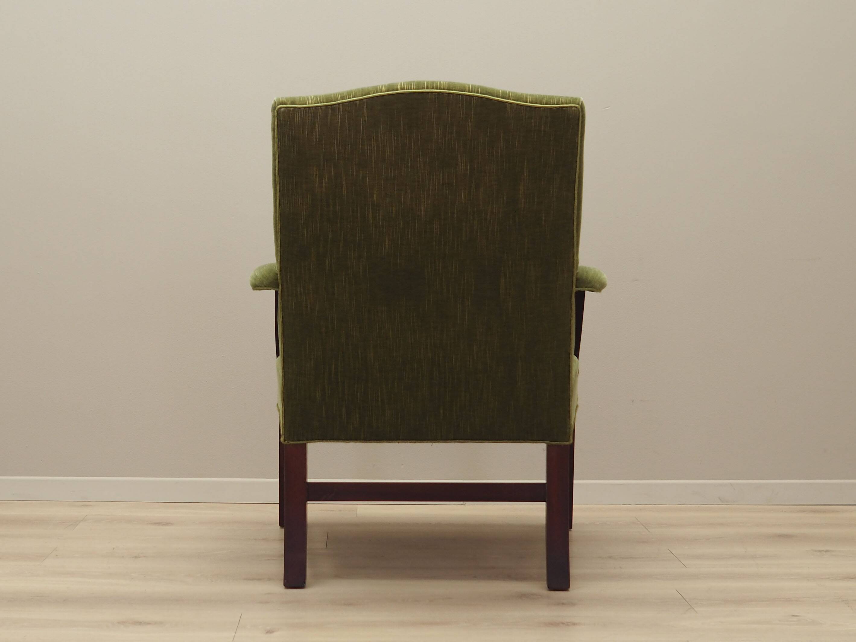 Mahogany armchair, Danish design, 1970s, production: Denmark