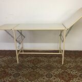 Old metal medical table