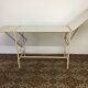 Old metal medical table
