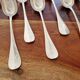Christofle - Set of 11 Fidelio baguette pattern silver-plated table spoons