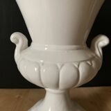 White ceramic vase