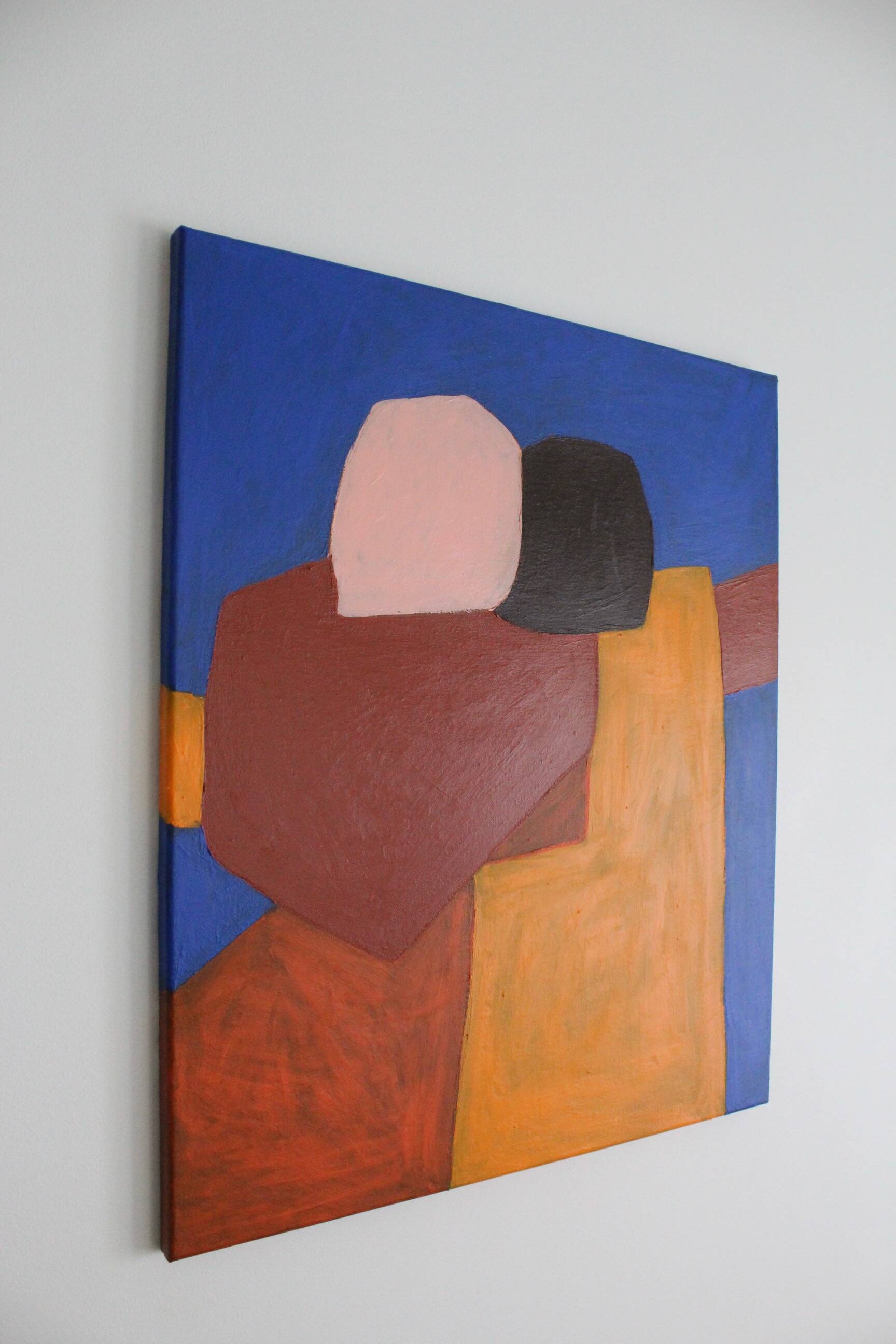 Figurative painting "come closer" by Bodasca