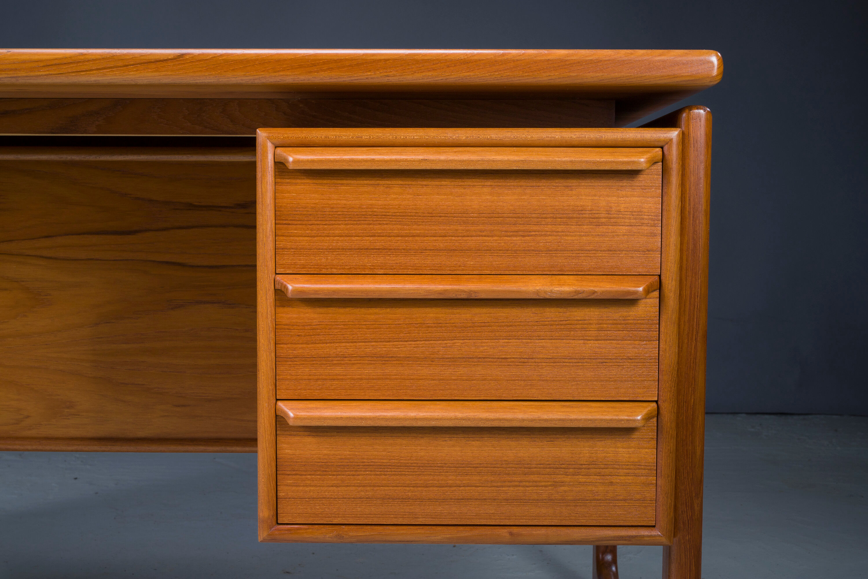 Mid-Century Desk in Teak from GV Møbler, 1960s