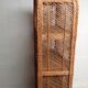 Vintage rattan shelf
