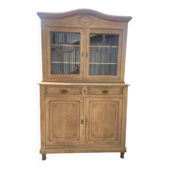 Buffet ancien en bois brut