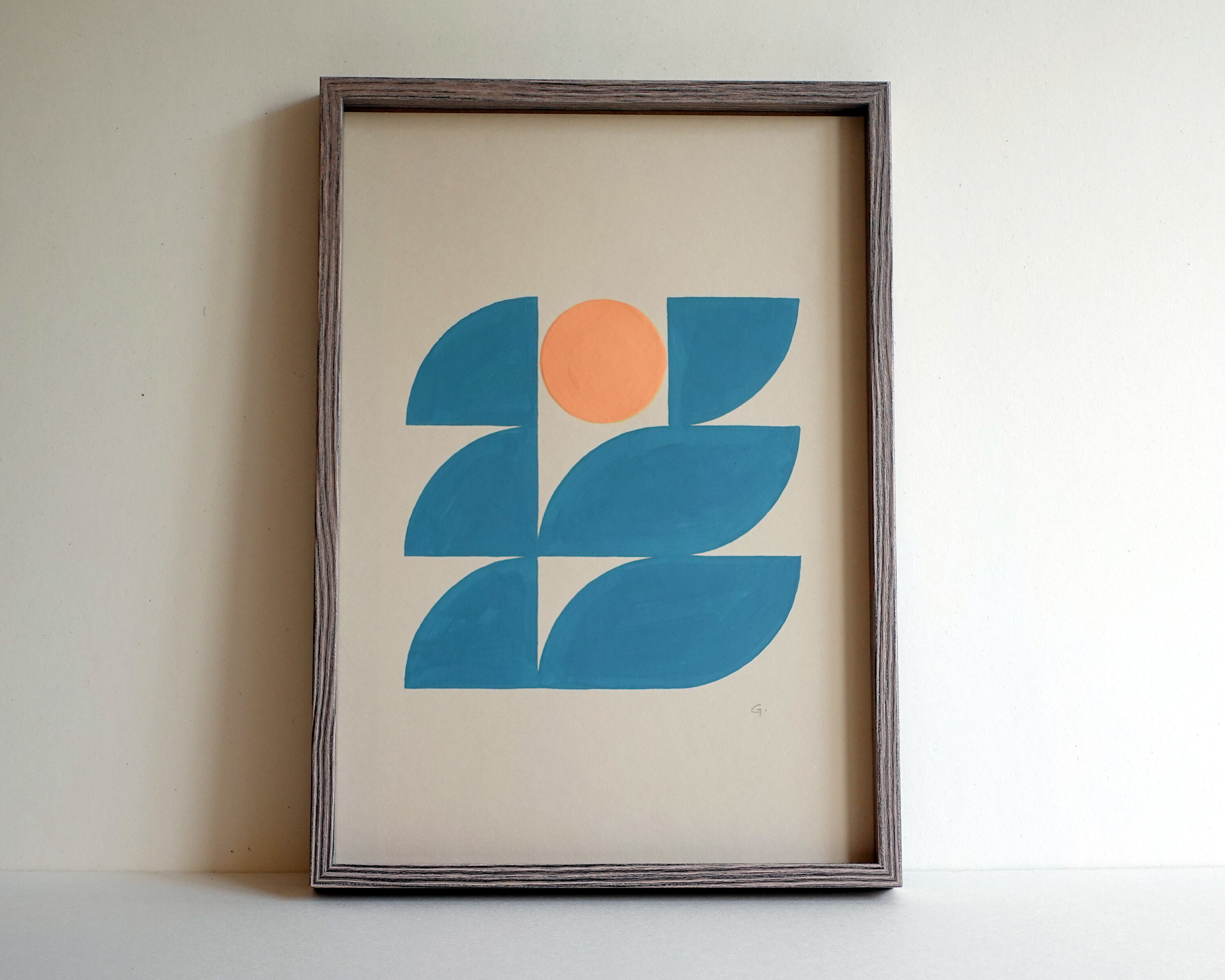 Painting on paper - to be framed