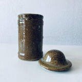 Stoneware candy pot