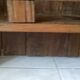 Old oak dresser or shelf to place on the ground
