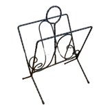 Wrought iron review door