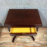 Empire era game table / Mahogany restoration circa 1810-1820