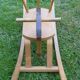 Wooden rocking horse