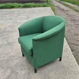 Set 2 vintage green Aura chair Paolo Piva Wittmann