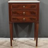 Small Mahogany Chest of Drawers, Louis XVI Style – Part 2 of the 19th Century