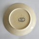 4 mismatched iron earth dessert plates